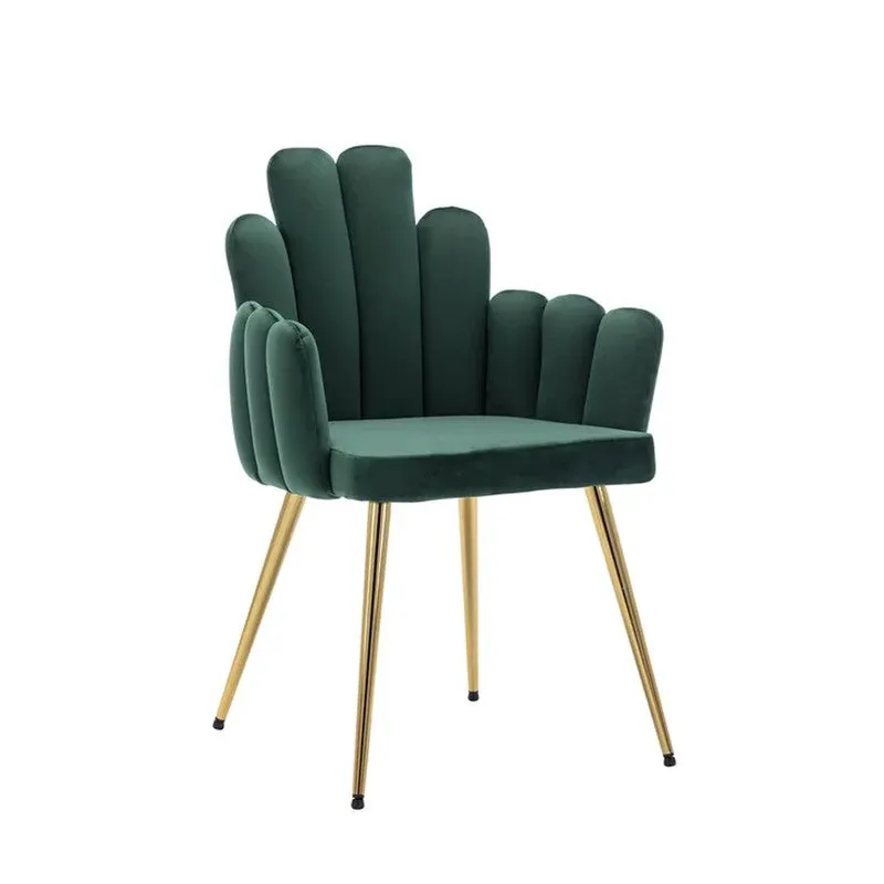 Alverra Metal Accent Chair - Green media 3