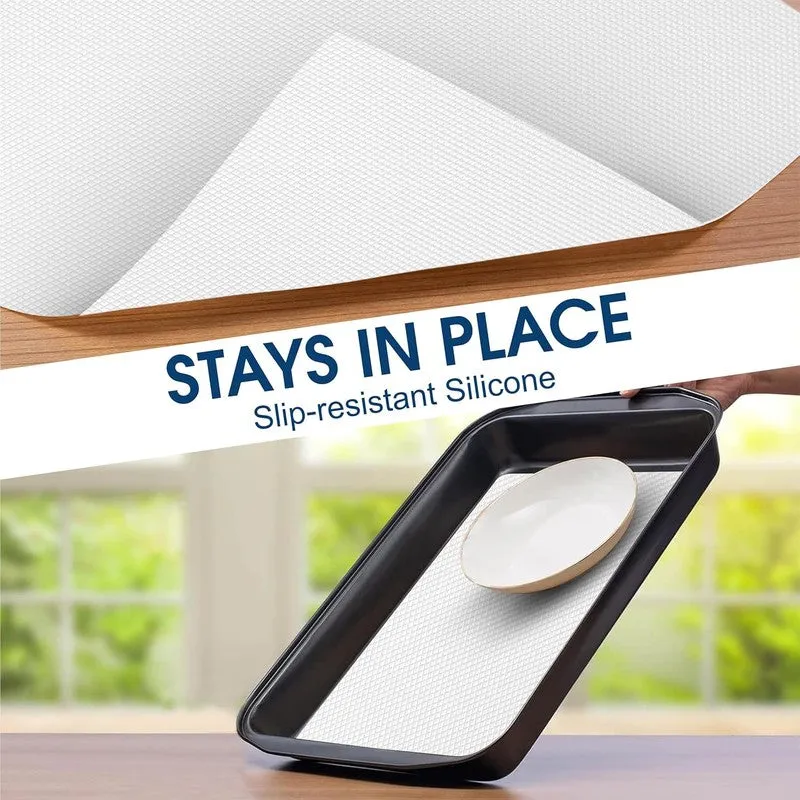 Laxis CleanNest Shelf Liner Mat - White media 4