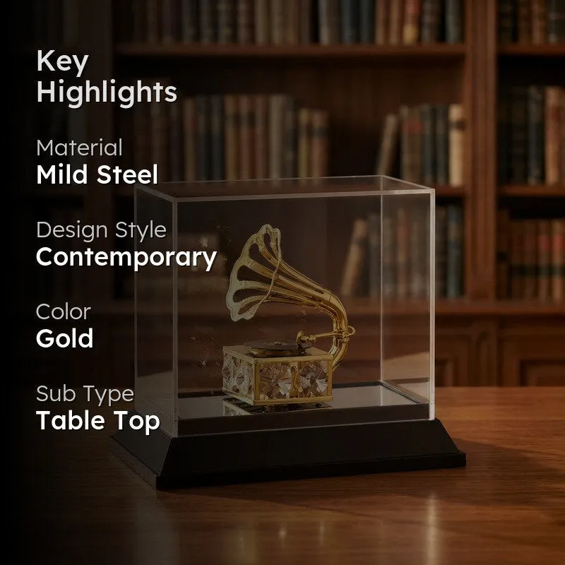 Classic Tune 24K Gold Plated Mild Steel Showpiece media 2
