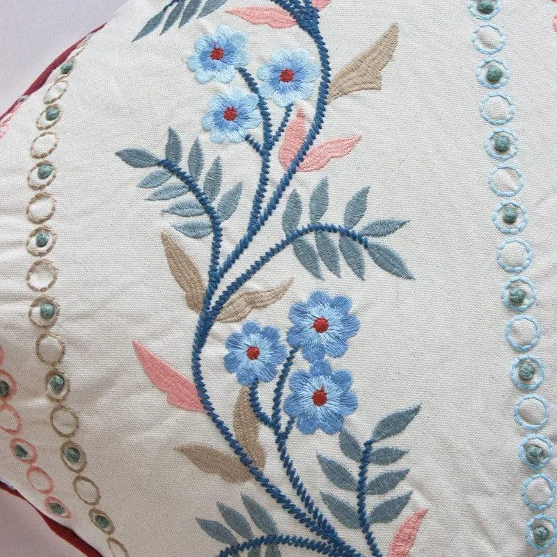 Sabira Embroidered Cushion Cover - 5