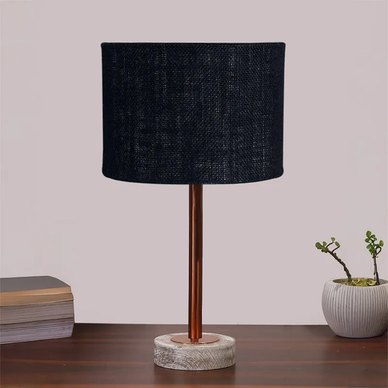 Sienna I Rodin Wooden Table Lamp - Black,Copper,White media 3
