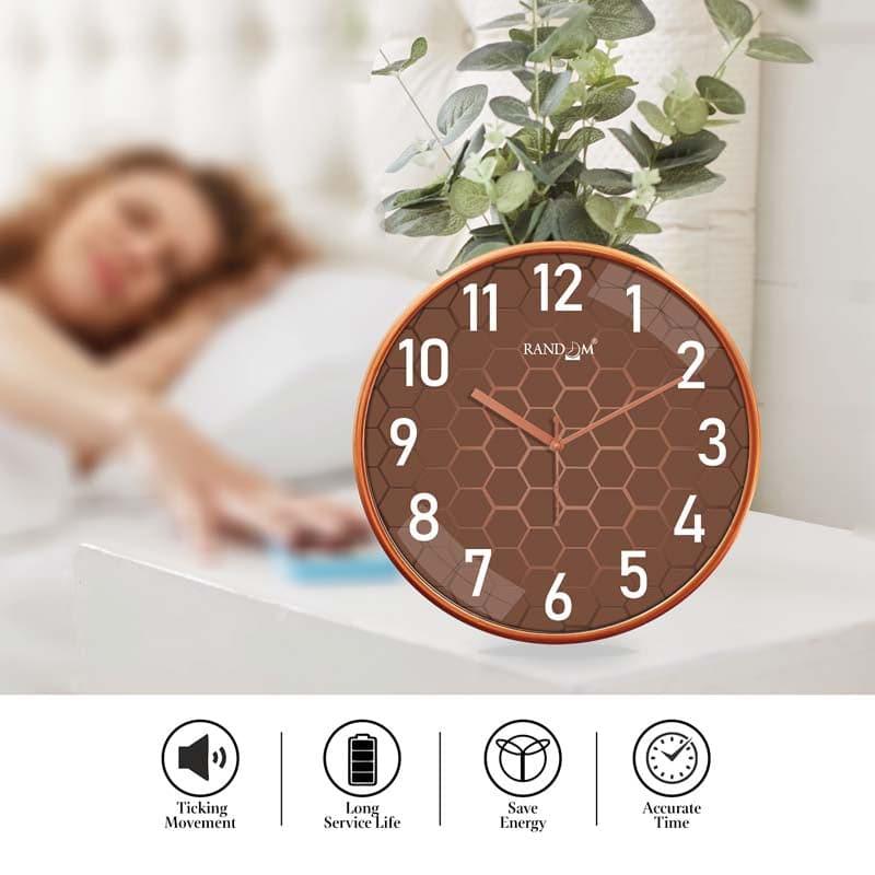 Honey Comb Maze Wall Clock media 3