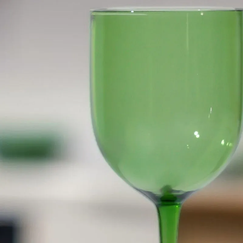 Ocean Mist Goblet Glasses(280 mL) - Set Of Four media 3