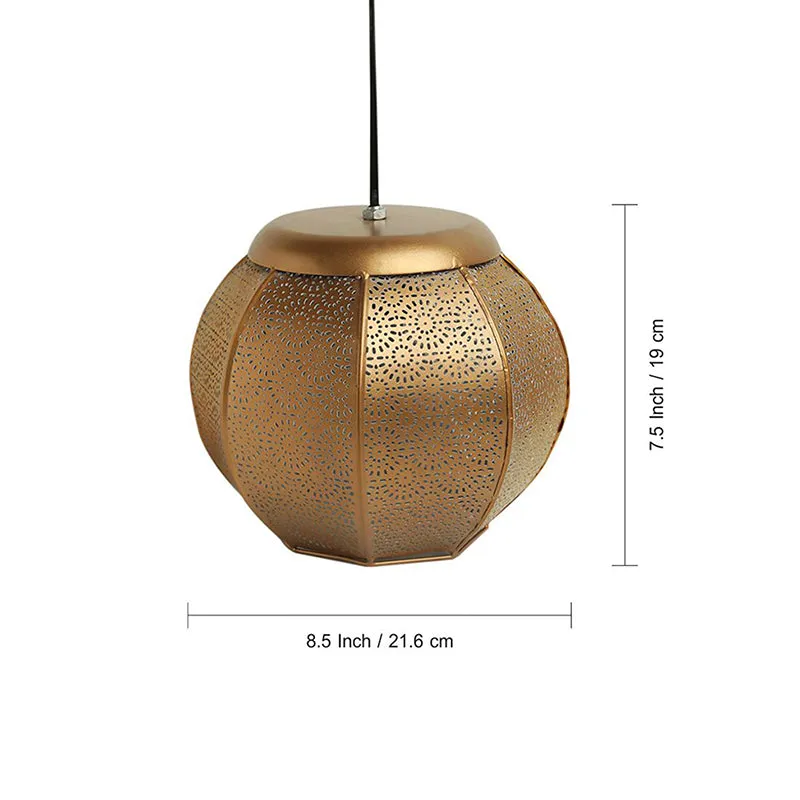 Marrakech Night Iron Ceiling Lamp - Set Of Two media 5
