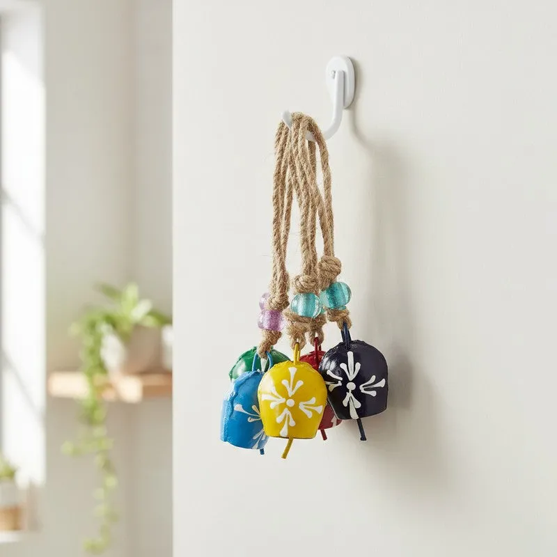 Echoa I Decorative Hanging Bell (Set Of Five) - Set Of Five media 1