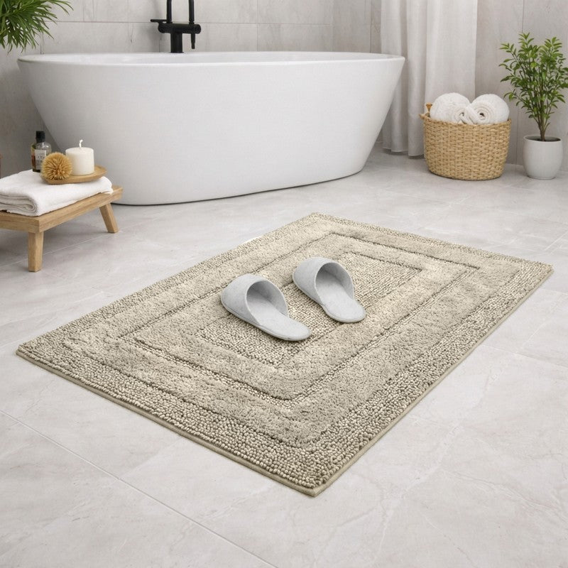 Aqualoom Anti skid Bath Mat  - Beige media 3