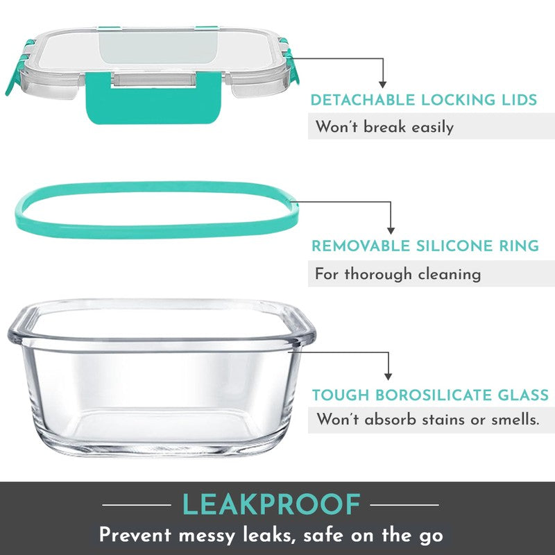 Lunvex Aero Lunch Box with Lunch Bag - Four Piece Set media 6