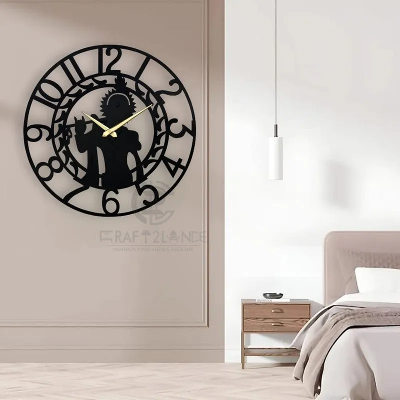 Echoes Silent Wall Clock - Black media 5