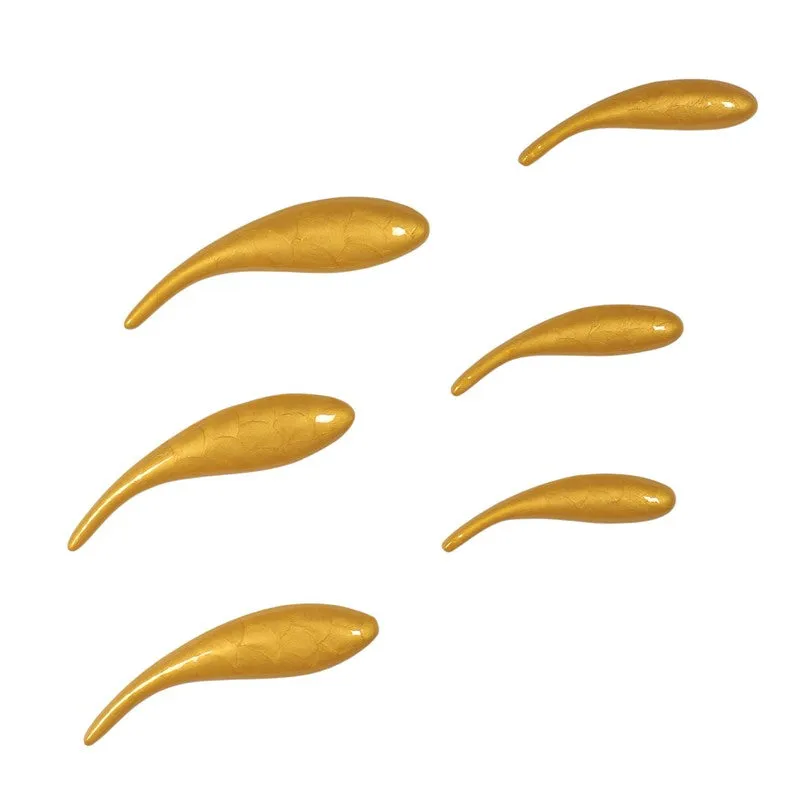 CoralFin Aluminium Wall Accents - Set Of Six media 3