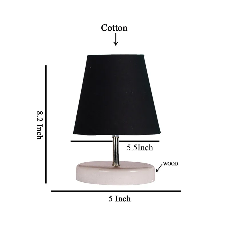 Vero Fabric Table Lamp - Black,White media 5
