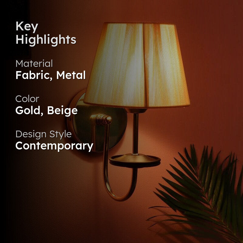Cayton Metal Wall Lamp media 2