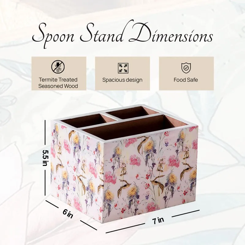 Floral Heaven Cutlery Holder media 6