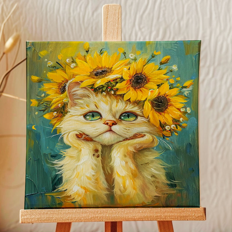 Flora & Fur Canvas Showpiece
