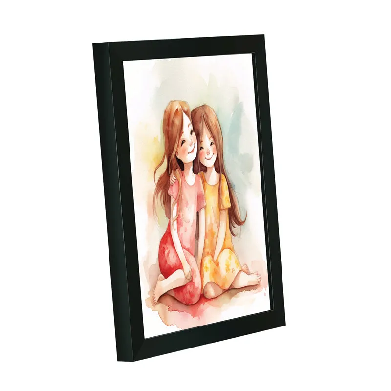 Lembrete "Best Sister" Synthetic Photo Frame - Seven Piece Set media 4