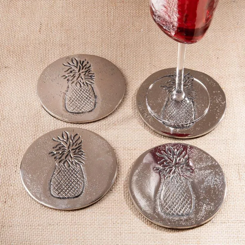 Pineapple Prune Coaster - Set Of Four media 1