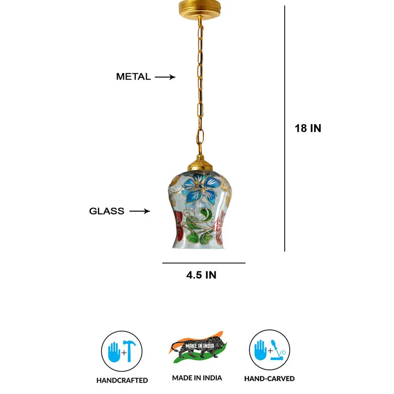 Mosaic Garden Glass Ceiling Lamp media 7