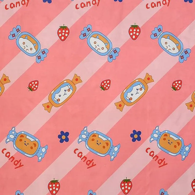 Lollipop Lullaby Kids' Cotton Duvet Cover - 210 TC media 5