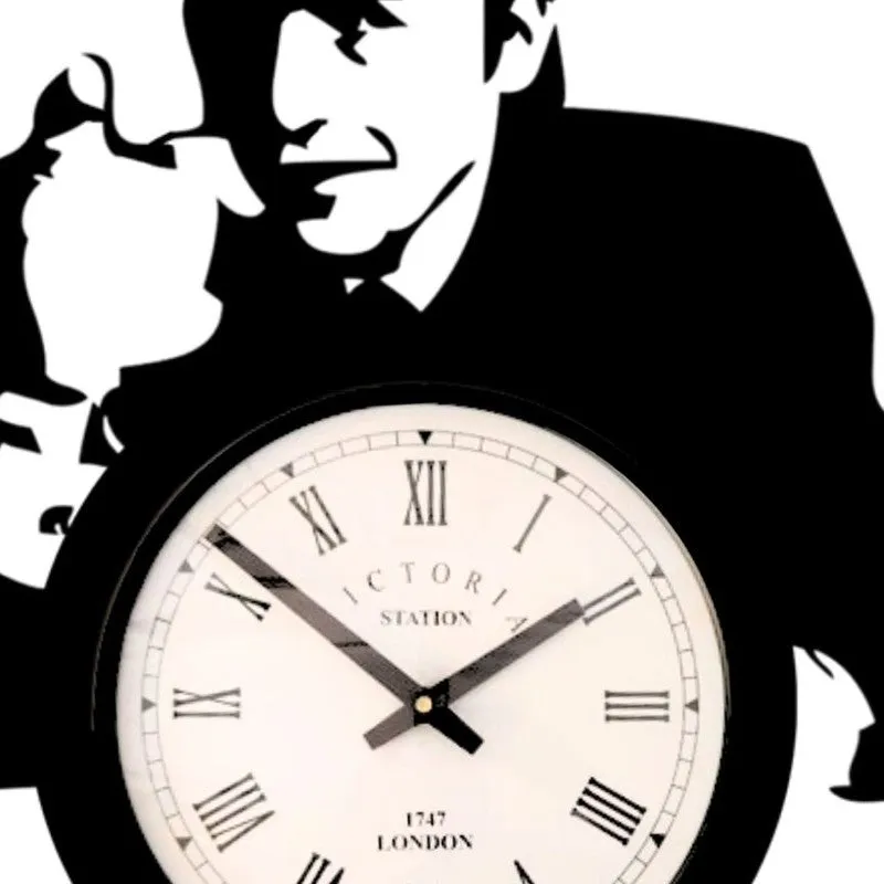 Suitdial Steel Analog Wall Clock - Black media 5