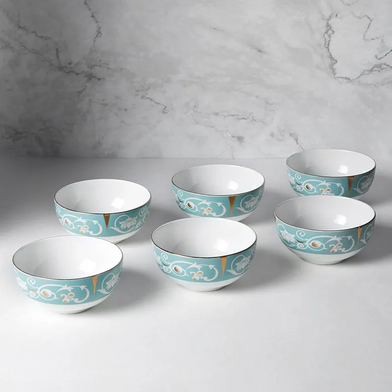India Circus Rococo Bone China Dinner Set - 20 Piece Set media 4