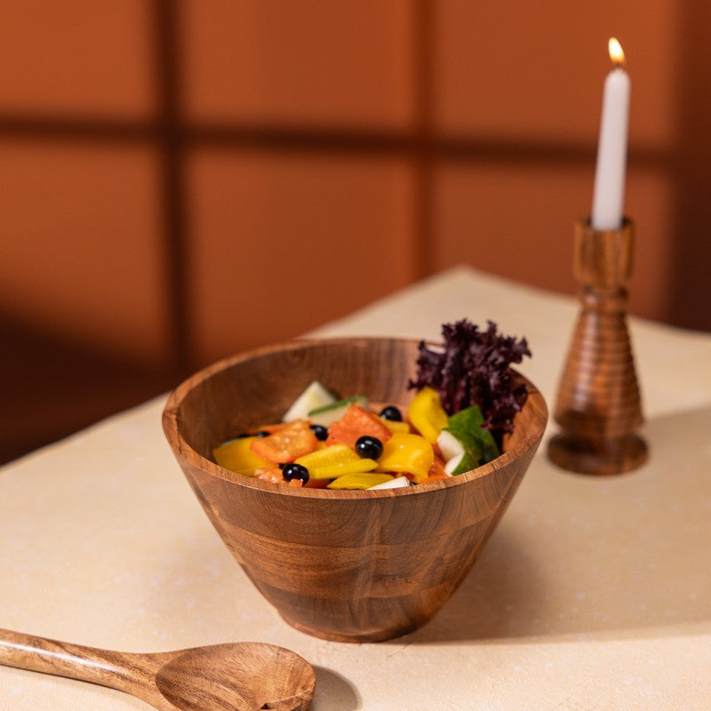 Natural Wood Mixing Bowl - 1325 mL