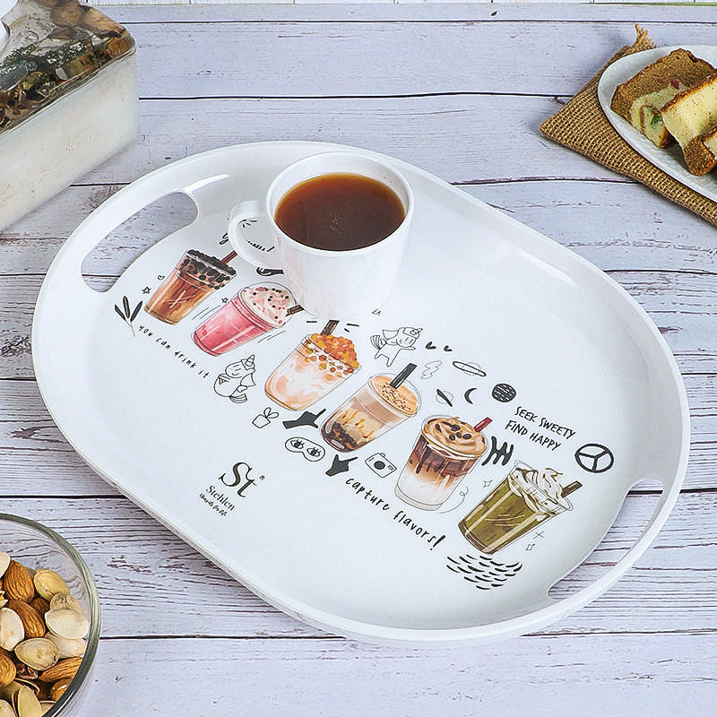 Boba Party Melamine Serving Tray