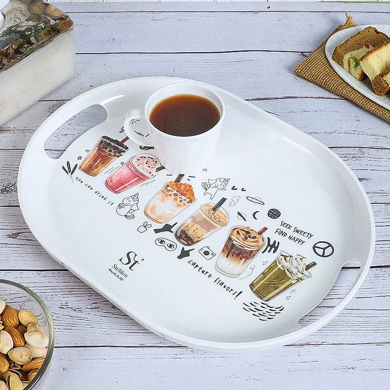 Boba Party Melamine Serving Tray media 1
