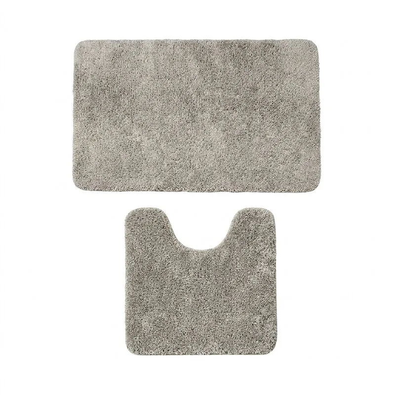 BathEase Anti Skid Bath Mats (Beige) - Set of Two media 3
