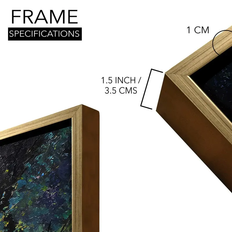 Whisperwood Canvas Wall Painting With Frame media 8