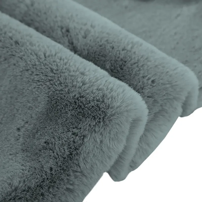 Ruffle Luxe Bath Mat - Sage media 3