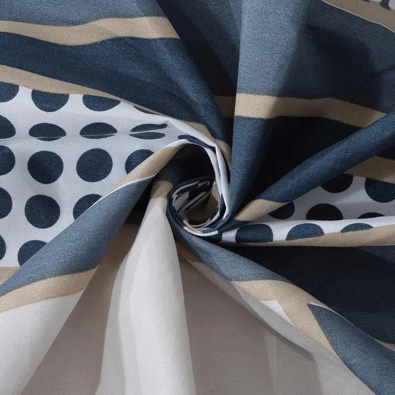 Adaline Abstract Bedsheet - 150 GSM media 4