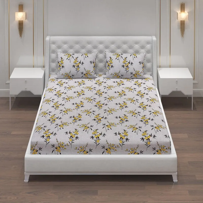 Monte Carlo Fleurish Bedsheet - 120 GSM media 4