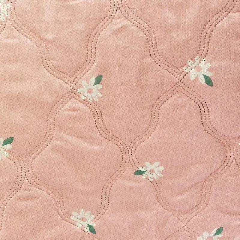 Doodled Blossoms Comforter - 120 GSM media 6