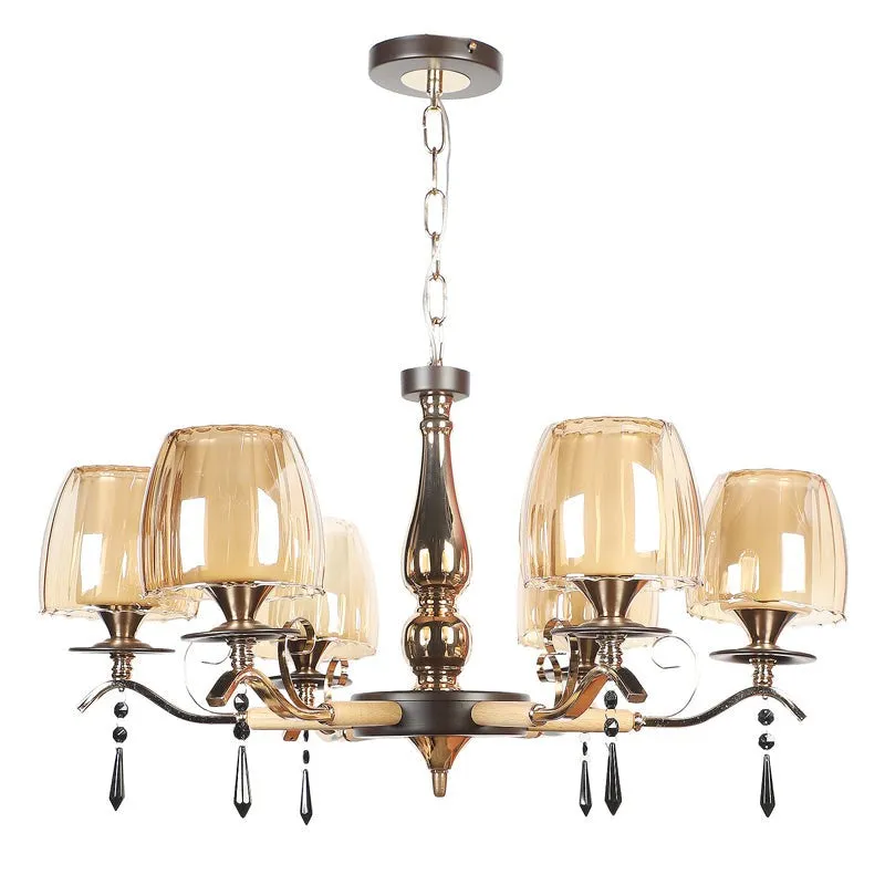 Lanthrite II Chandelier- Gold media 4