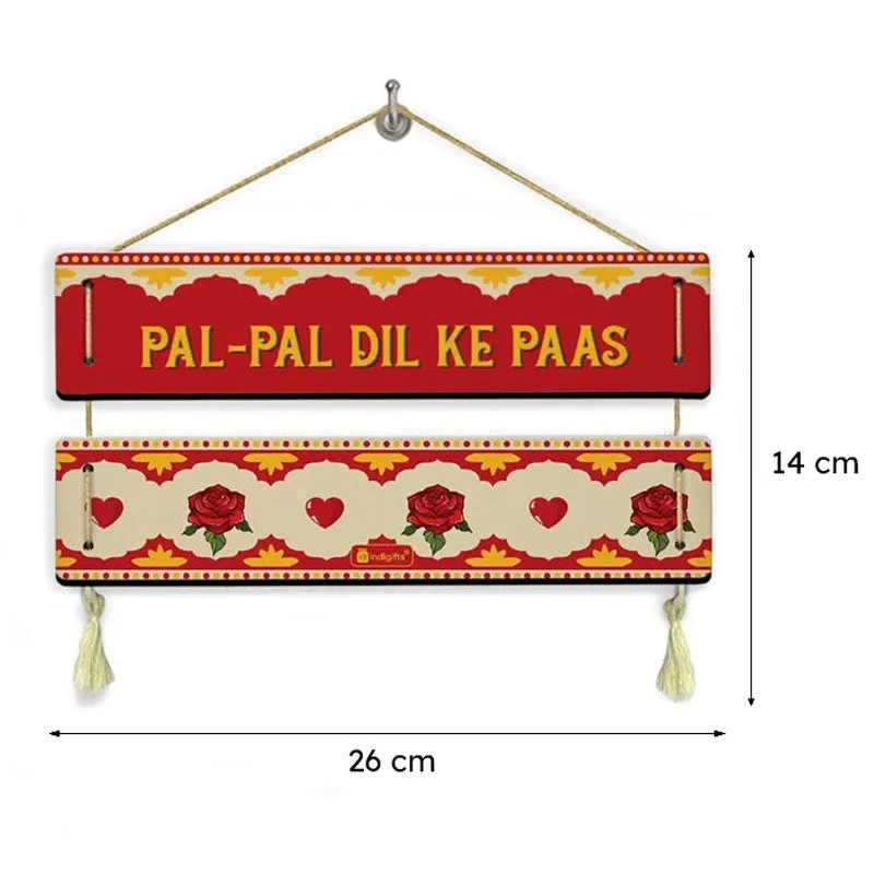 Pal Pal Dil Ke Paas Wooden Wall Accent media 6