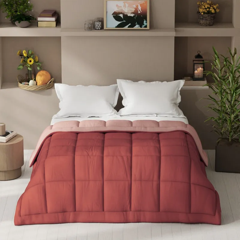 Ashquilt Comforter (Red) - 150 GSM media 1