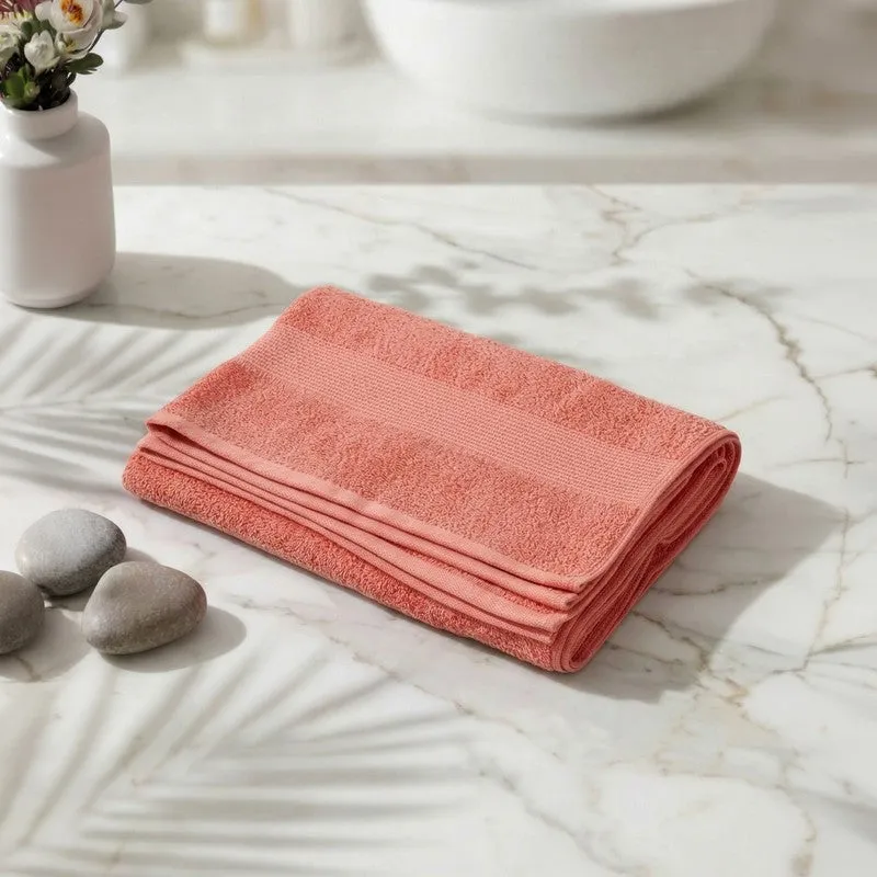 Monte Carlo Softdale Pure Cotton Bath Towel - Peach media 3
