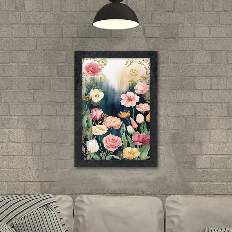 Pastel Garden Wall Painting media 4