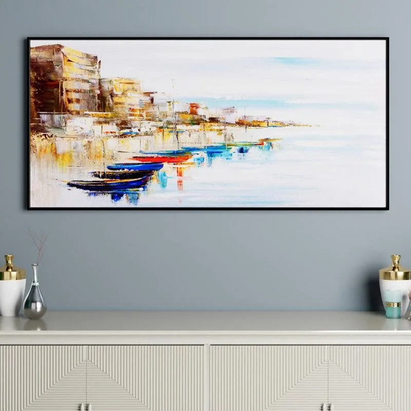 Elomy Cotton Canvas Wall Art media 2