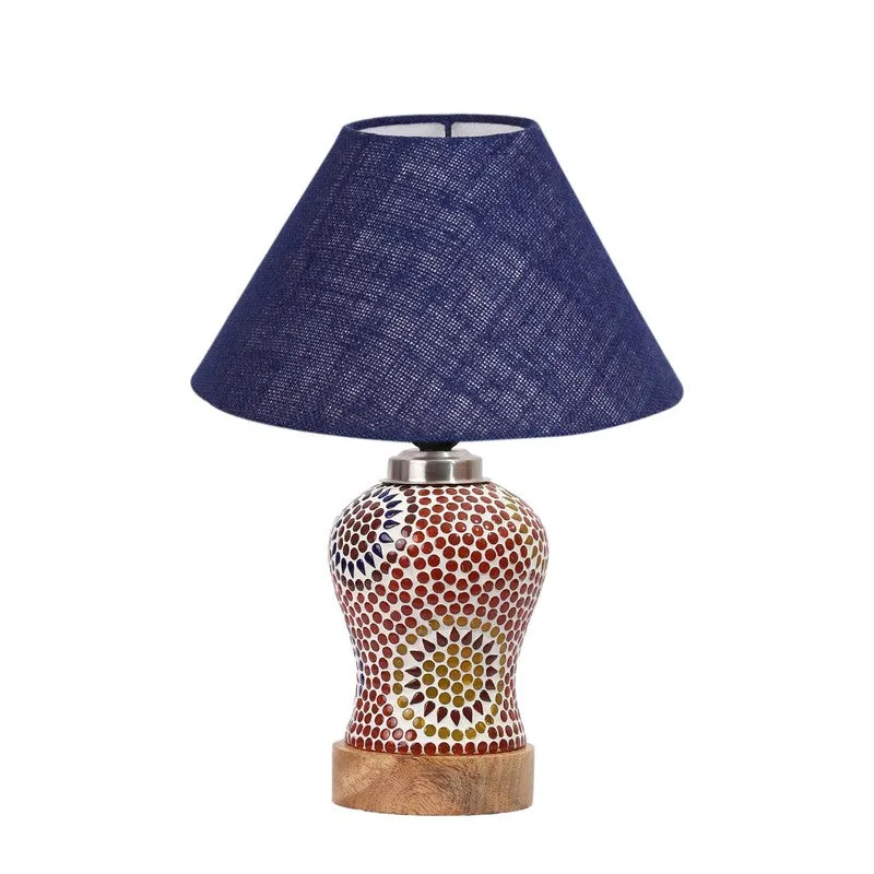 Baskira Wooden Table Lamp - Multicolor media 5