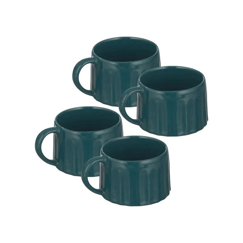 Selora Ceramic Tea Cup (210 mL Each) - Set Of Four media 5