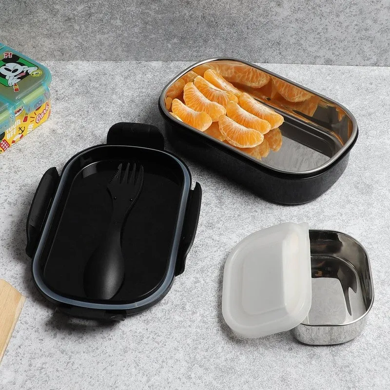 Spider Play Lunch Box (Black) - 800 ML media 4