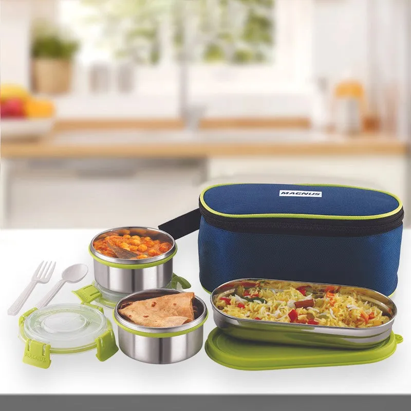 Zenvia Carry Lunch Box with Lunch Bag - Four Piece Set media 4