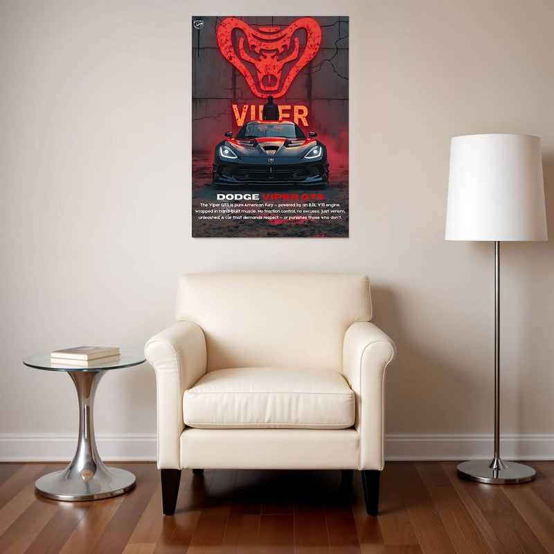 Viper Fury Wall Poster