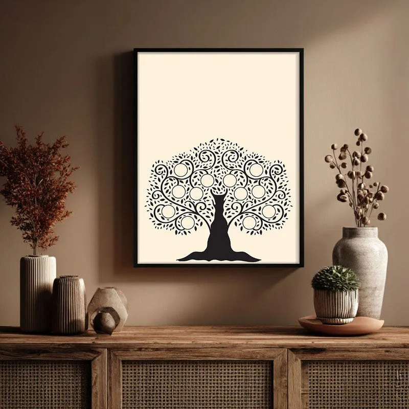 Shilpa Tharu Archival Paper Wall Art With Frame media 3