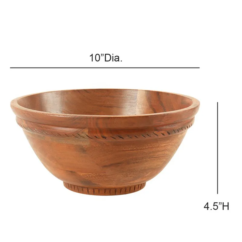 Classic Wood Mixing Bowl - 2600 mL media 8