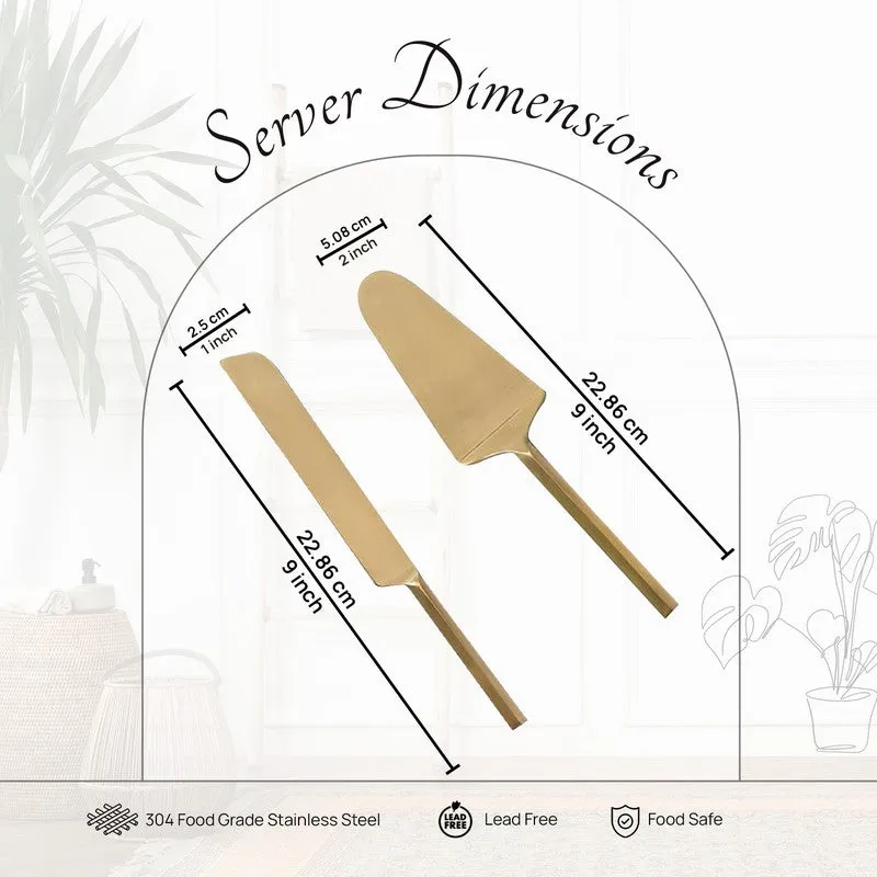 Nora Cake Server - Set Of Two media 6