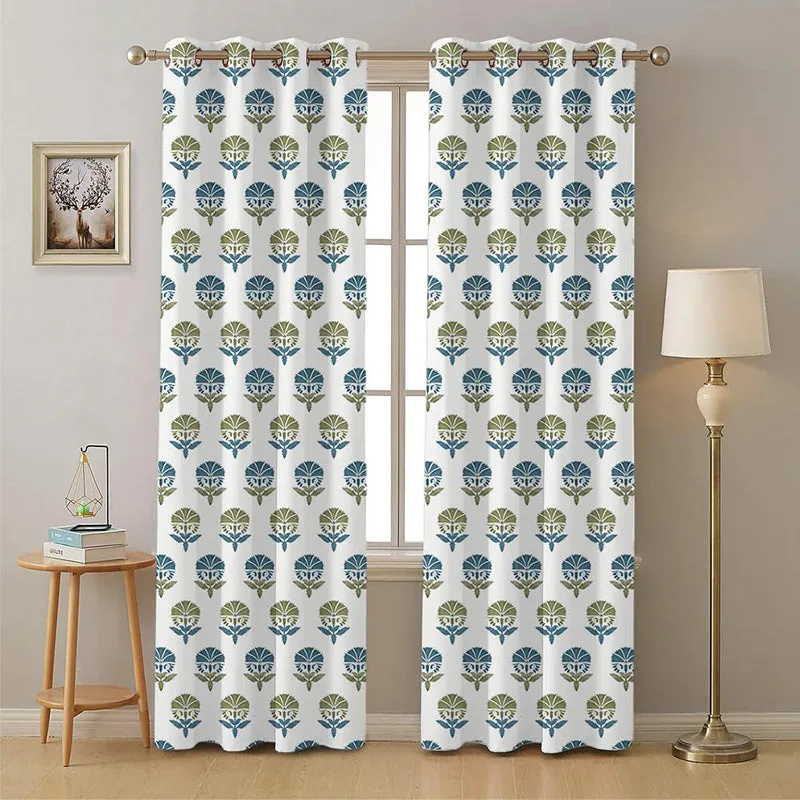 Urban Space Aangan Curtain - Set Of Two media 2