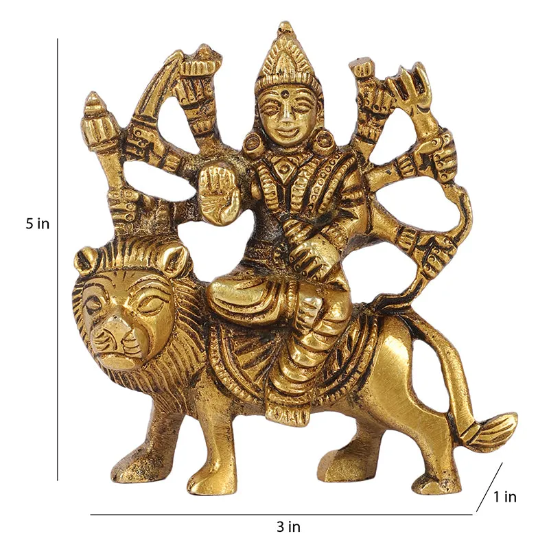 Durgamatha Brass Idol media 7