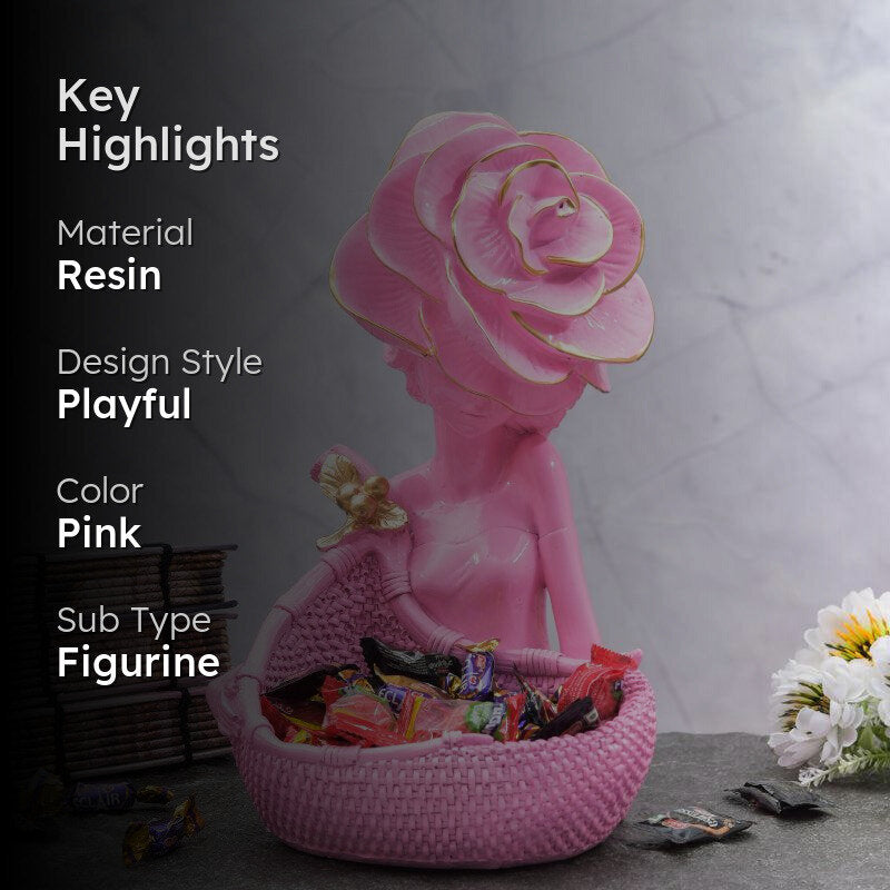 Lady Elegance Showpiece - Pink media 2