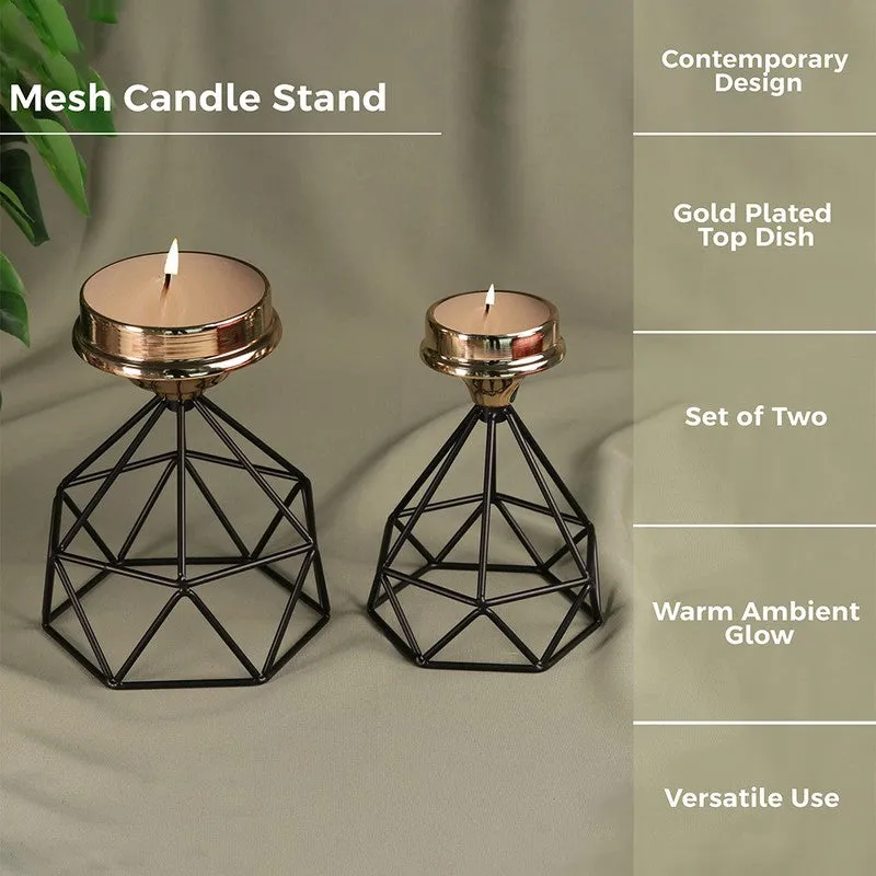 GeoGlow Candle Holder - Set Of Two media 5